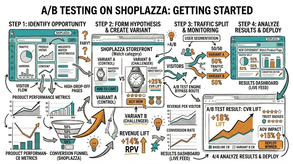 A/B Testing on Shoplazza: Getting Started
