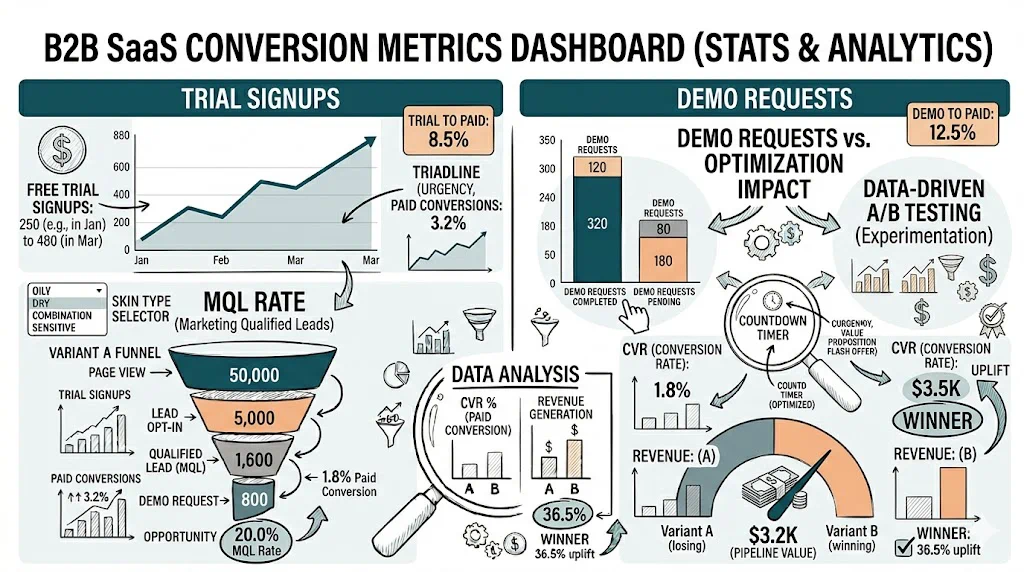 B2b saas metrics