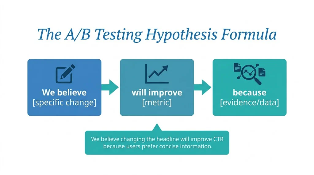 A/B Testing Hypothesis: How to Write One That Wins