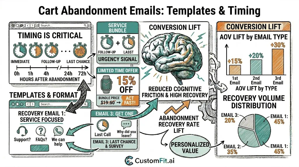 Cart Abandonment Emails: Templates & Timing