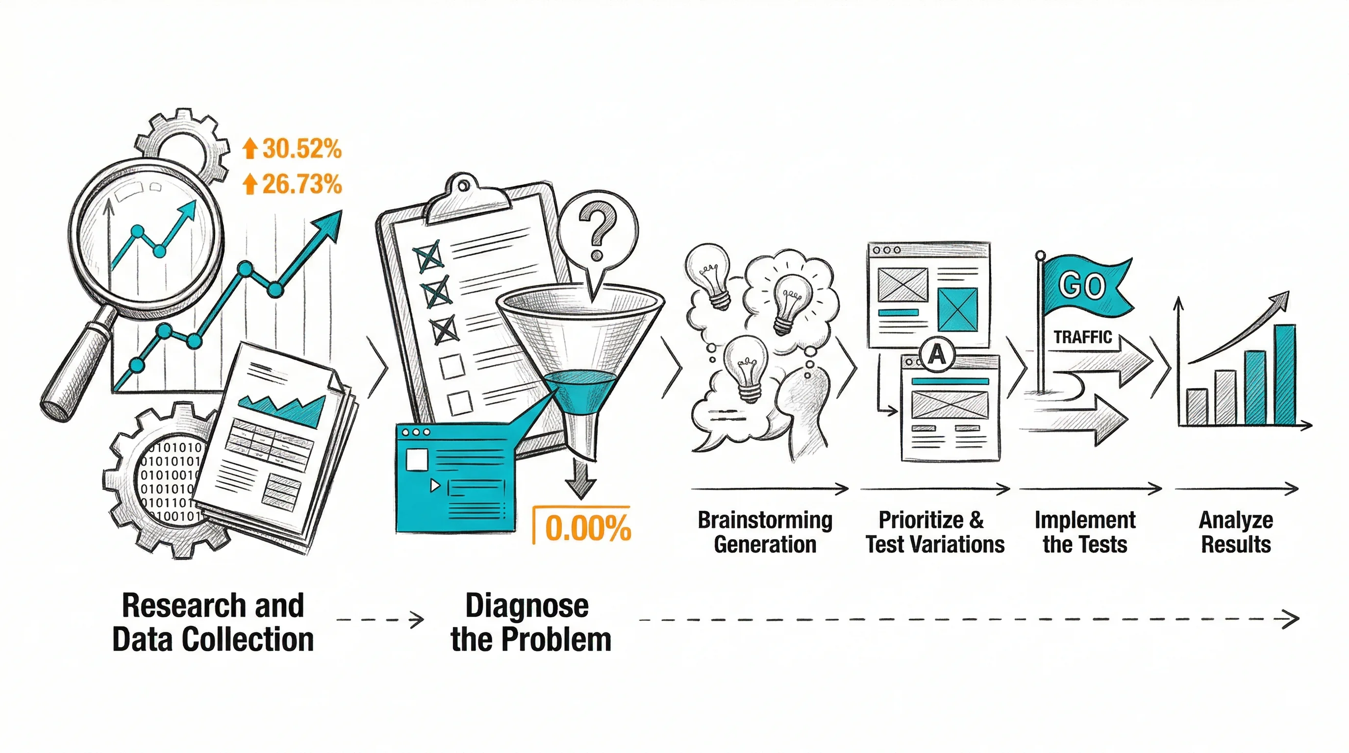 CRO Process: Step-by-Step Framework