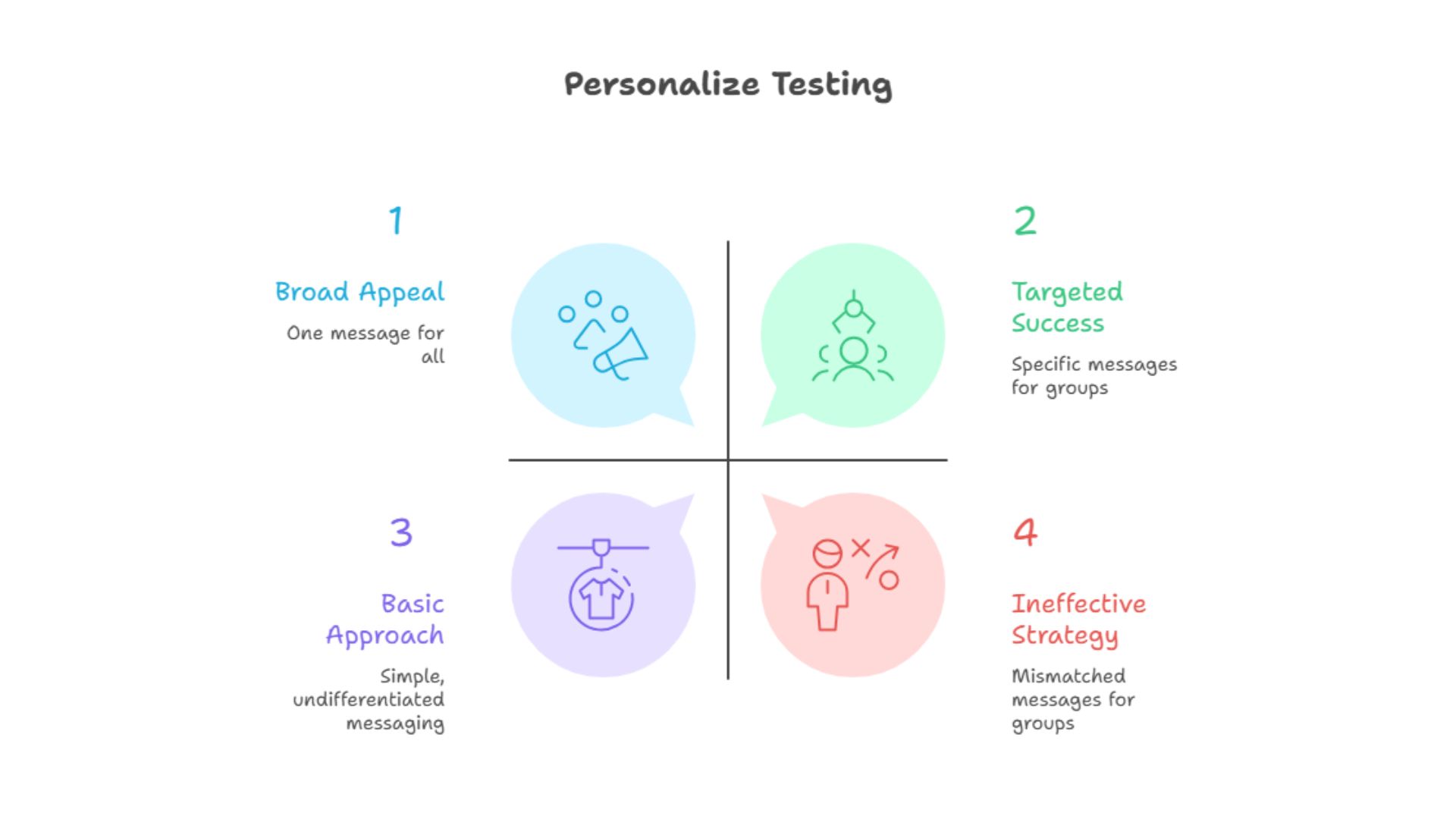 Personalize testing